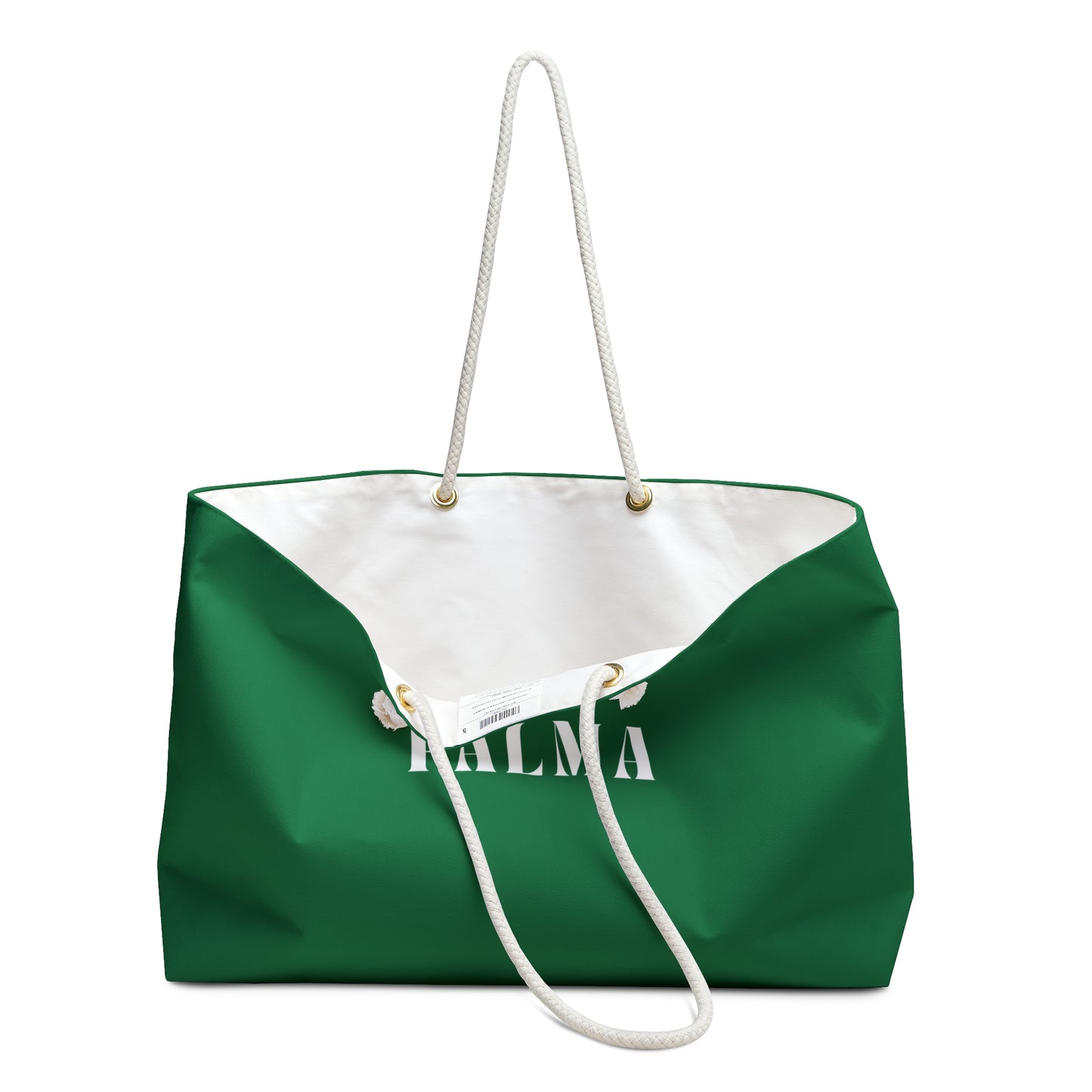 The Label Tote - Dark Green