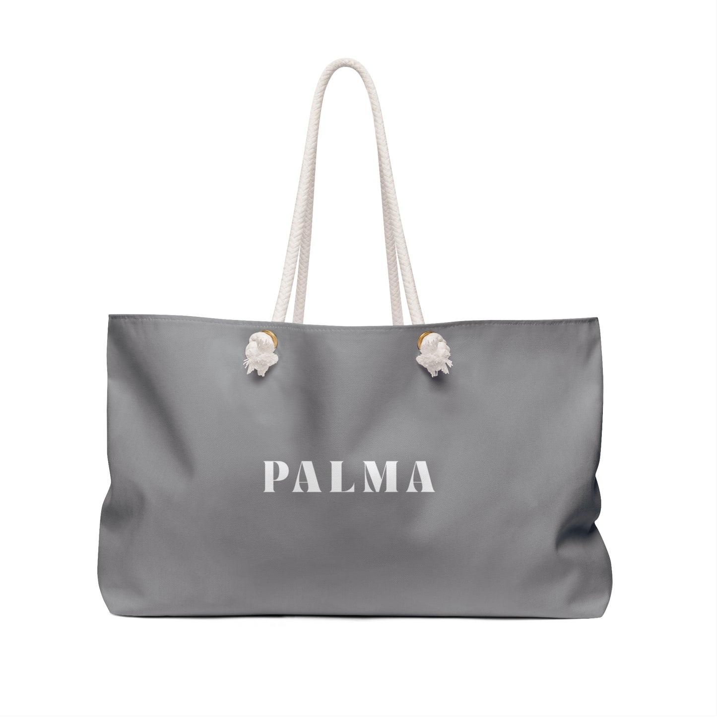 The Label Tote - Gray