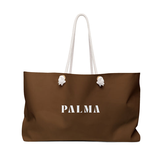 The Label Tote - Brown