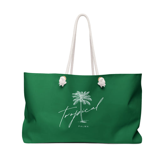 Tropico Tote - Dark Green